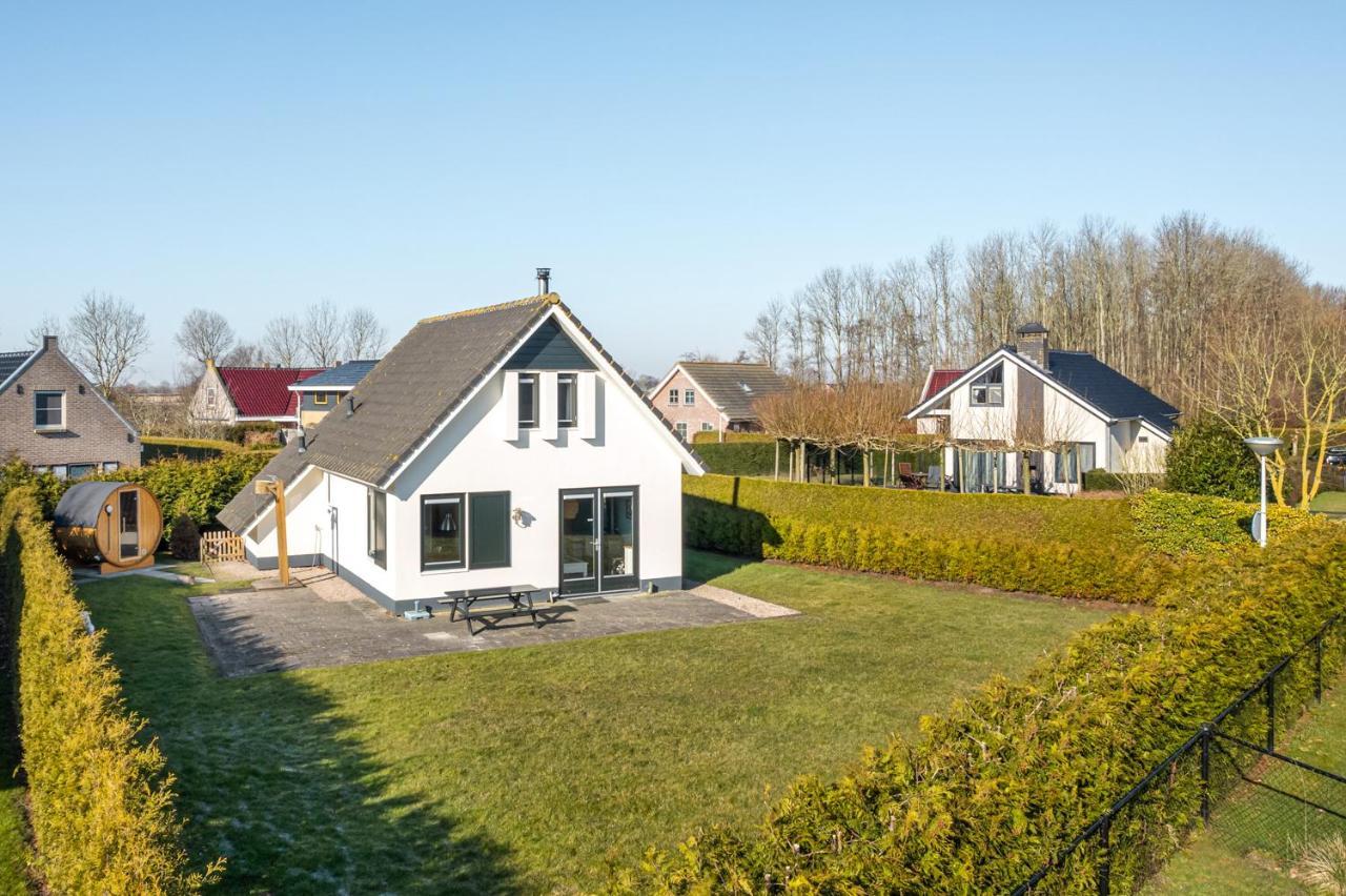 The Frisian Beach House Met Scandinavische Barrel Sauna Villa Tzummarum Eksteriør billede