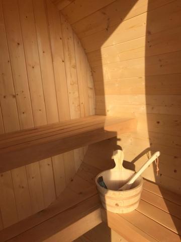 The Frisian Beach House Met Scandinavische Barrel Sauna Villa Tzummarum Eksteriør billede